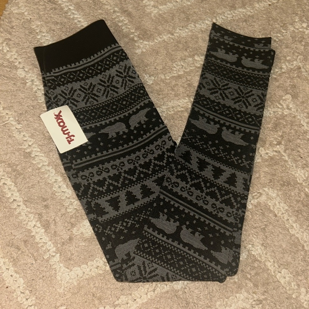 Brand new fleece lined leggings size XS/S